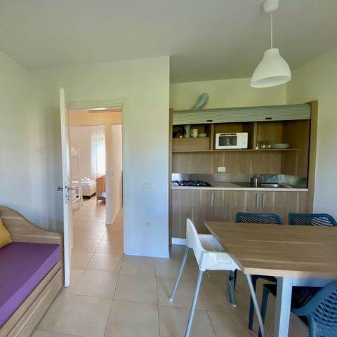 Apartment 6 persons - FAMILY (ground floor with small terrace)