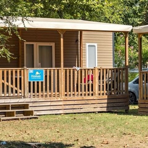 BUNGALOW 6 personnes - Mobil-home | Premium | 2 Ch. | 4/6 Pers. | Terrasse Lounge | Clim.