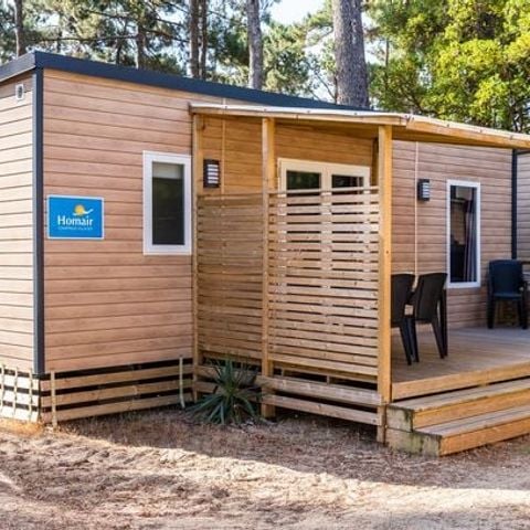 BUNGALOW 6 personnes - Mobil-home | Premium | 2 Ch. | 4/6 Pers. | Terrasse surélevée | Clim.