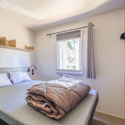 MOBILHOME 5 personas - Premium | 3 Dormitorios | 5 Plazas | Salón Terraza | 1 Baño | Aire Acondicionado