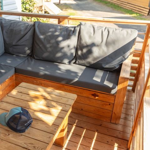 CASA MOBILE 4 persone - Premium | 2 Camere da letto | 4 Posti letto | Terrazza lounge | 1 Bagno | Aria condizionata