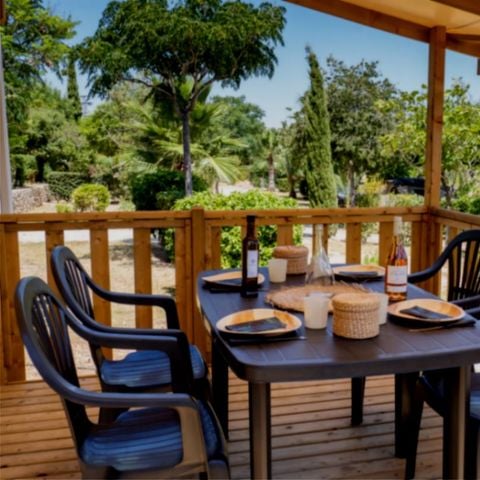 Stacaravan 6 personen - CASITA TOMILLO 3ch 6pers