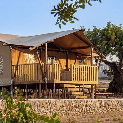 SafariZelt 5 Personen - SAFARI LODGE 2Zi 5Pers