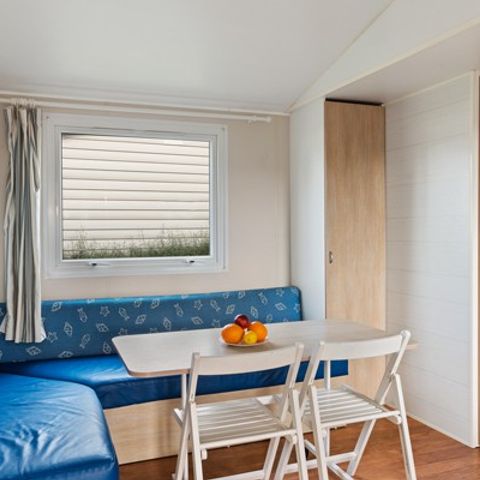 MOBILHOME 6 personnes - Classic | 3 Ch. | 6 Pers. | Terrasse surélevée | Clim.