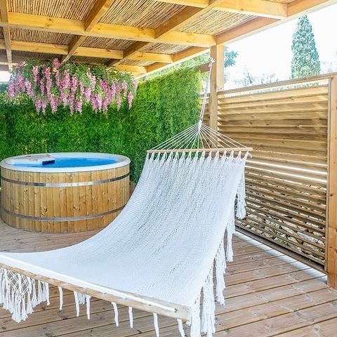 Stacaravan 4 personen - TROPISCH TOSCANA GOUD