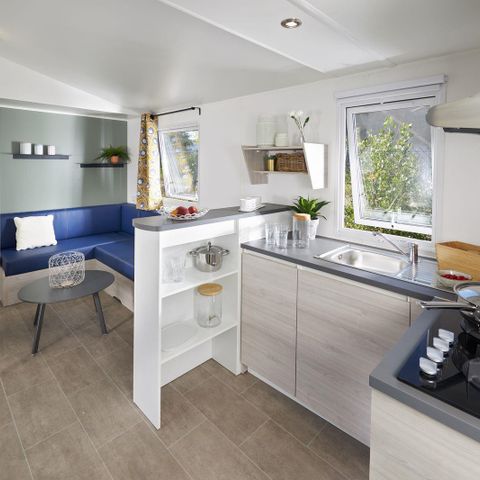 Mobilheim 8 Personen - CASITA CEREZA - 40m² - 3 Schlafzimmer