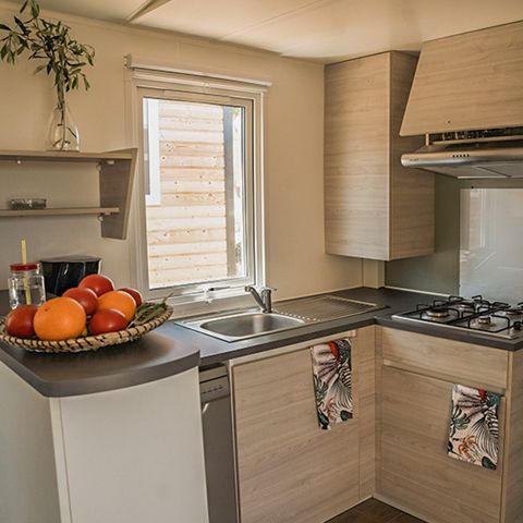 Mobile home 8 persons - CASITA CEREZA - 40m² - 3 Bedrooms