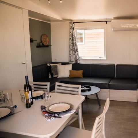 MOBILHOME 8 personas - CASITA CEREZA - 40m² - 3 habitaciones