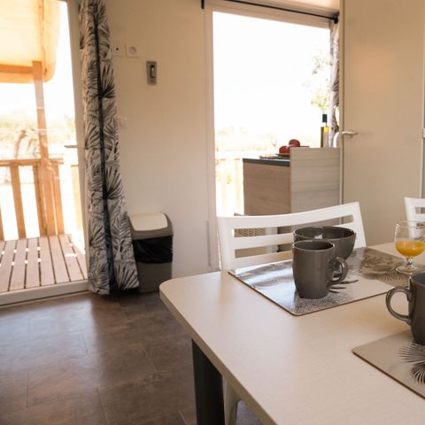 Mobile home 4 persons - CASITA NARANJA - 26m²- 2 bedrooms