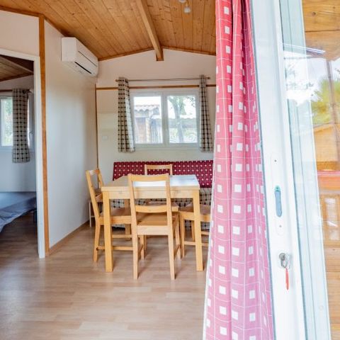 Stacaravan 6 personen - CASITA POMELO - 29m²- 2 kamers
