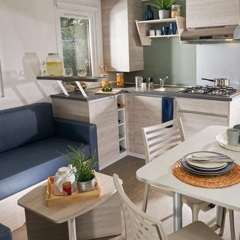 MOBILHOME 6 personas - CASITA TOMILLO - 32m²- 3 habitaciones