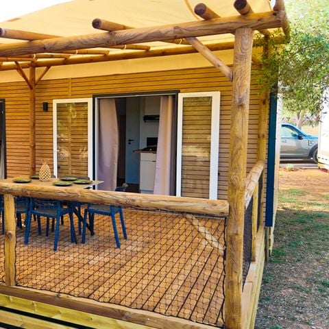 MOBILHOME 6 personas - CASITA OLIVA VIP - 36m²- 2 habitaciones