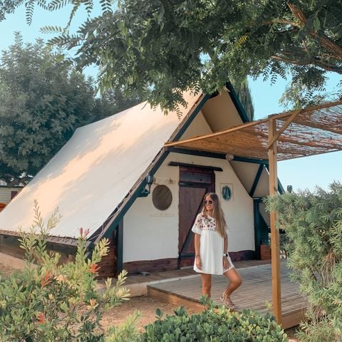 UNIEKE ACCOMMODATIE 4 personen - ECOTIPI - 32m²- 1 kamer