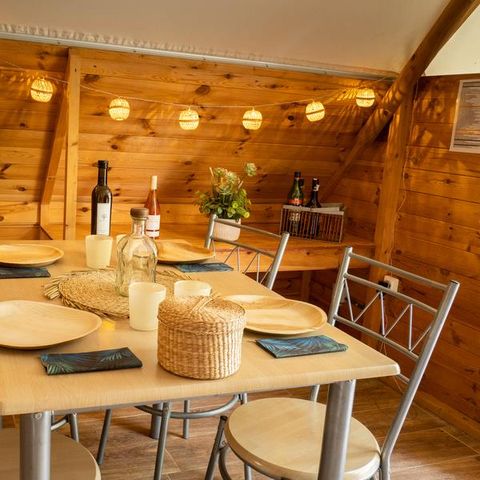Accommodation 4 persons - ECOTIPI - 32m²- 1 bedroom