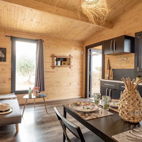 Stacaravan 6 personen - TROPICAL SOL - 36m²- 2 kamers