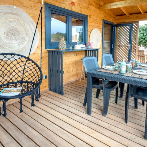 Mobilheim 6 Personen - TROPICAL SOL - 36m²- 2 Schlafzimmer