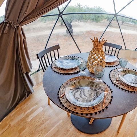 Alojamiento 4 personas - DOMO - 40m²- 2 habitaciones
