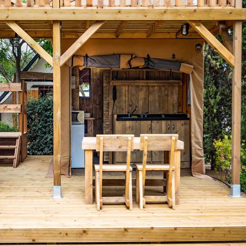 Lodge 2 persons - LUNA LODGE - 15m²- 1 bedroom