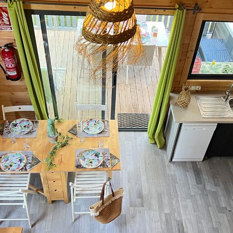 Mobile home 8 persons - TROPICAL DUPLEX - 50m²- 3 bedrooms