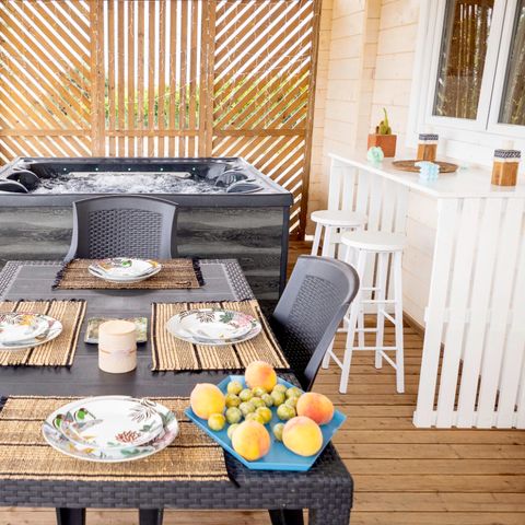 Mobile home 8 persons - TROPICAL DUPLEX - 50m²- 3 bedrooms