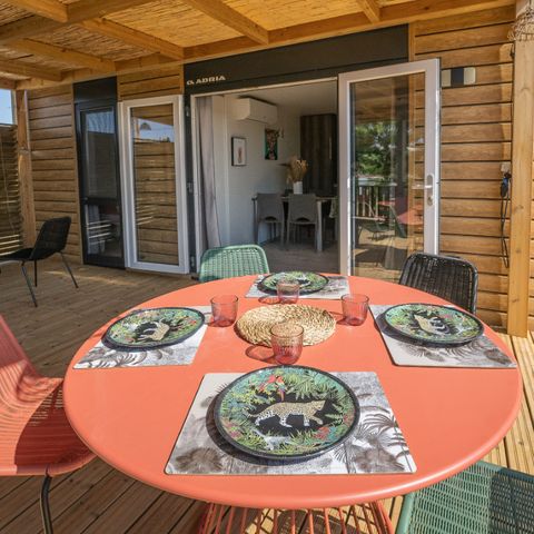 Mobile home 4 persons - TROPICAL TOSCANA VIP - 36m² - 2 Bedrooms - 2 Bathrooms