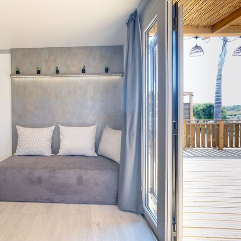 Mobile home 4 persons - TROPICAL TOSCANA VIP - 36m² - 2 Bedrooms - 2 Bathrooms