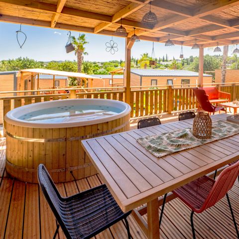 Mobile home 4 persons - TROPICAL TOSCANA VIP - 36m² - 2 Bedrooms - 2 Bathrooms