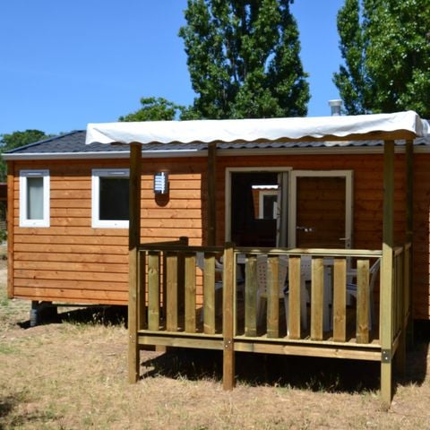 Mobile home 4 persons - Mobile home Comfort 2 bedrooms 28m² + terrace 9m² + air conditioning + TV 4 pers