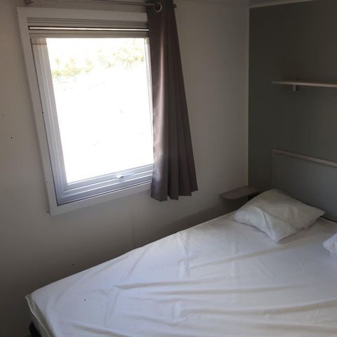 Mobile home 4 persons - Homeflower Premium 29 m² 2 bedrooms + terrace 17m² + TV + LV + Clim + plancha 4 pers