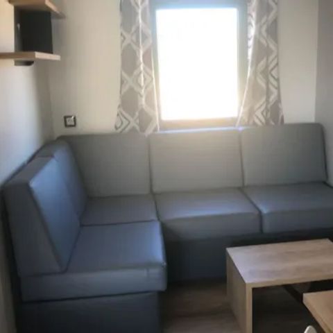 Mobile home 6 persons - Mobile-home Premium 32 m² 3 bedrooms + terrace 21m² + TV + LV + air conditioning + plancha 6 pers
