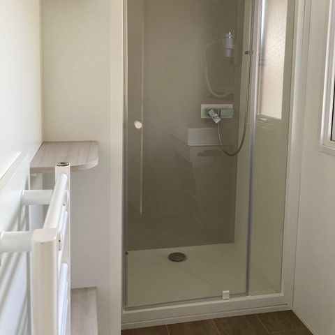 Mobile home 10 persons - Mobil-home Tribu Premium 5 bedrooms + terrace 44m² + TV + LV + air conditioning + plancha + 2 bathrooms 10 pers