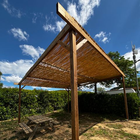 PLOT - Premium package (1 tent, caravan and 1 car or camper / van / 16A electricity)