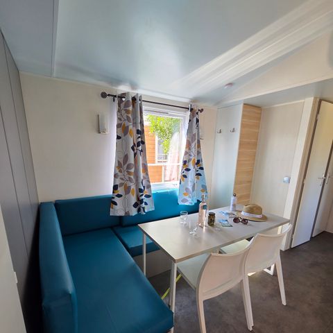 BUNGALOW 6 personnes - Standard 32m² (3 chambres) + Terrasse + Clim