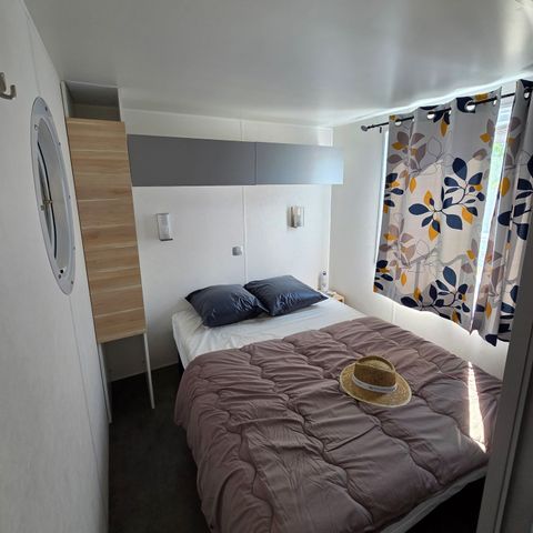 Mobile home 6 persons - Standard 32m² (3 bedrooms) + Terrace + Air conditioning