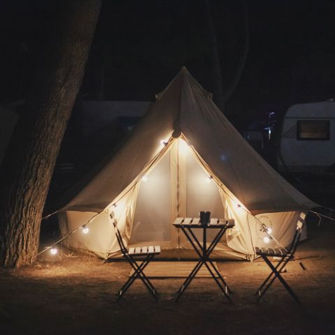 Kampeerplaats - Standaard: auto + tent