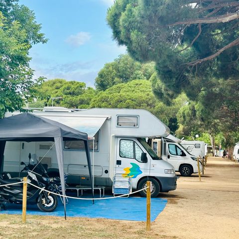 Kampeerplaats - Camper comfort