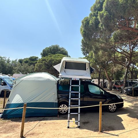 Kampeerplaats - Camper comfort