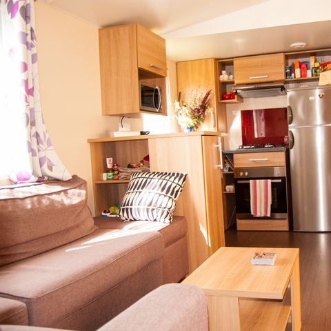 Stacaravan 8 personen - 3 slaapkamers