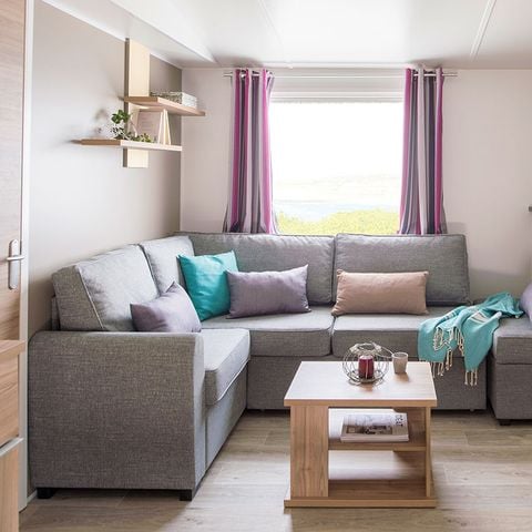 Stacaravan 6 personen - 3 slaapkamers 2 badkamers