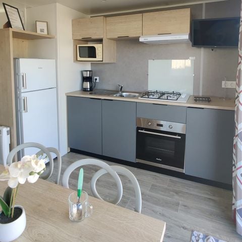 Stacaravan 4 personen - 28 m² - 2 slaapkamers - Model - TP