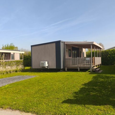 Stacaravan 4 personen - 32 m² - 2 slaapkamers - Met airconditioning