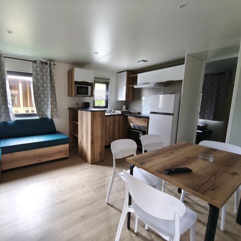 Mobilheim 4 personen - 32 m² – - 2 Schlafzimmer
