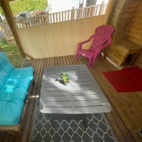 TENTE 2 personnes - Tonneau 2 trèfles 1 chambre - Sans sanitaire