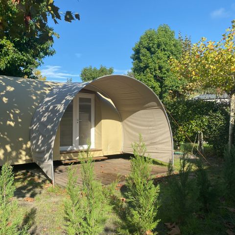 Tent 4 personen - 2-klaver tent met 2 slaapkamers - Eigen badkamer dichtbij