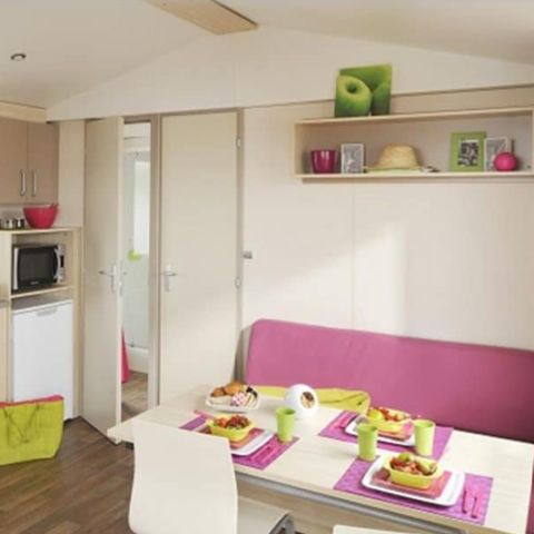 Mobilheim 4 personen - 2 Kleeblätter 2 Schlafzimmer 1 Badezimmer