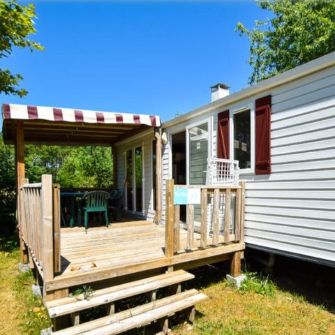 Mobilheim 4 personen - 2 Kleeblätter 2 Schlafzimmer 1 Badezimmer