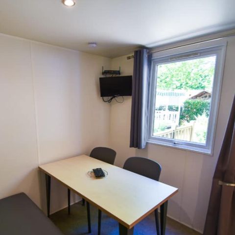 MOBILHOME 2 personnes - 3 trèfles 1 chambre 1 SDB