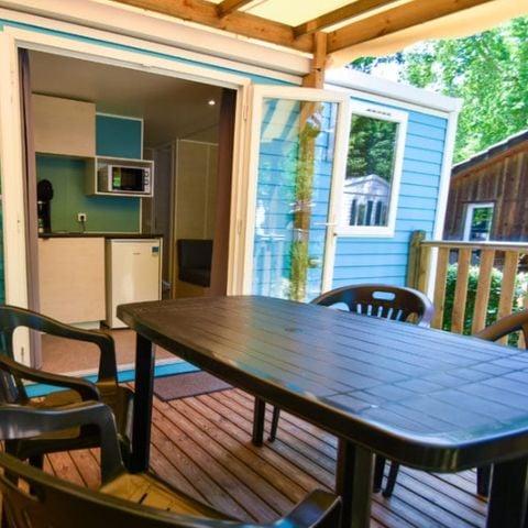 MOBILHOME 2 personnes - 3 trèfles 1 chambre 1 SDB