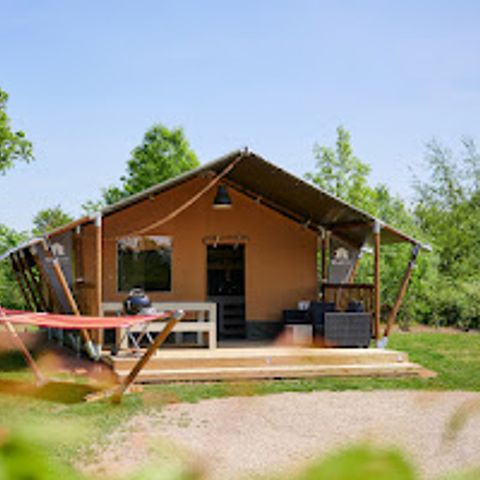 TIENDA DE LONA Y MADERA 6 personas - Nómada