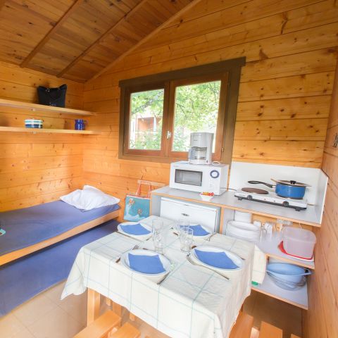 Chalet 4 personen - Mini-Chalet Isa ohne Sanitäranlagen
